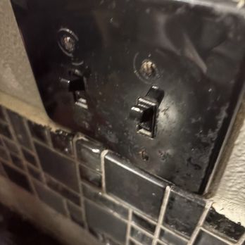 Saucy's Thai & Pho - Plano - Dirty light switches in the bathroom! Gross.. clean the buildup off them! - Thai Near Me - Plano, Texas Saucy's Thai & Pho - Plano - Dirty light switches in the bathroom! Gross.. clean the buildup off them! - Thai Near Me - Plano, Texas