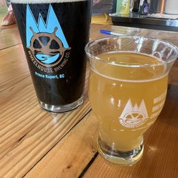 Smokehouse porter and Killer wit Smokehouse porter and Killer wit