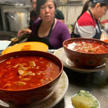 Vanessa's Mexican Restaurant & Catering - Francis and her team serving their famous Menudo on a Saturday morning. - Breakfast & Brunch Near Me - Ringwood, Oklahoma Vanessa's Mexican Restaurant & Catering - Francis and her team serving their famous Menudo on a Saturday morning. - Breakfast & Brunch Near Me - Ringwood, Oklahoma