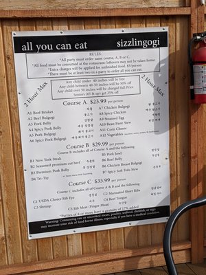 Menu photo 5 SizzlinGogi Santa Maria, CA