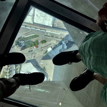 CN Tower - Looking below - Landmarks & Historical Buildings Near Me - Toronto, Ontario