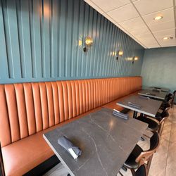 New high seating booths!