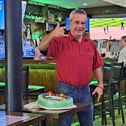 Another photo of my Eggers birthday and 5 years of sobriety party.