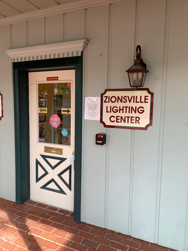 ZIONSVILLE LIGHTING CENTER Updated September 2024 66 E Cedar St