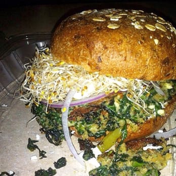 That One Spot Burger - Greek Veggie Burger! - Burgers Near Me - Ocoee, Florida