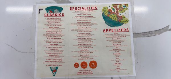 Menu photo 3 Pizza Station Seatac, WA