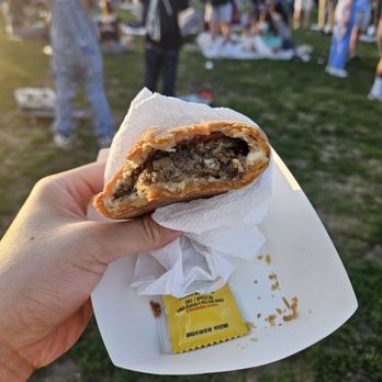 Queens Night Market - West African meat pie $6 - Food Stands Near Me - Corona, New York Queens Night Market - West African meat pie $6 - Food Stands Near Me - Corona, New York