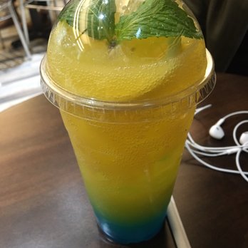 Coffee Factory - Blue lemonade - Desserts Near Me - Flushing, New York Coffee Factory - Blue lemonade - Desserts Near Me - Flushing, New York
