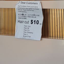 Hair Sweety - Price hike. Okay. Whatever. However I'm surprised that it seems all the salons are under the same owners