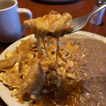 El Dorado Cafe - Look at that cheese on my chilaquiles. But not overdone - Breakfast & Brunch Near Me - Dallas, Texas El Dorado Cafe - Look at that cheese on my chilaquiles. But not overdone - Breakfast & Brunch Near Me - Dallas, Texas