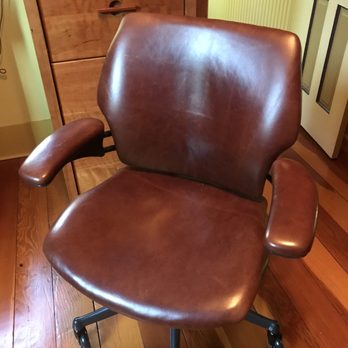 Becky's Upholstery - Recovered office chair - Furniture Reupholstery Near Me - Grass Valley, California