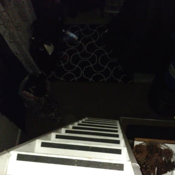 Tudor Manor - DANGEROUS loft ladder attached by 2 screws at top, steps need constant tightening. UPDATE: Ladder actually came off! See other photo. - Apartments Near Me