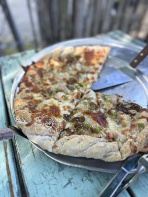 Taos Pizza Out Back by null