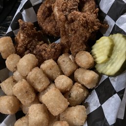 Nashville Hot Chicken Tenders - mmmmm :) Nashville Hot Chicken Tenders - mmmmm :)
