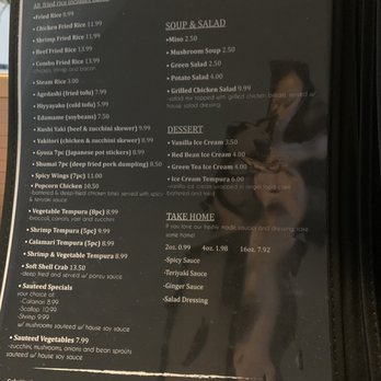 Tokyo Steakhouse - Menu - Japanese Near Me - Clovis, California Tokyo Steakhouse - Menu - Japanese Near Me - Clovis, California