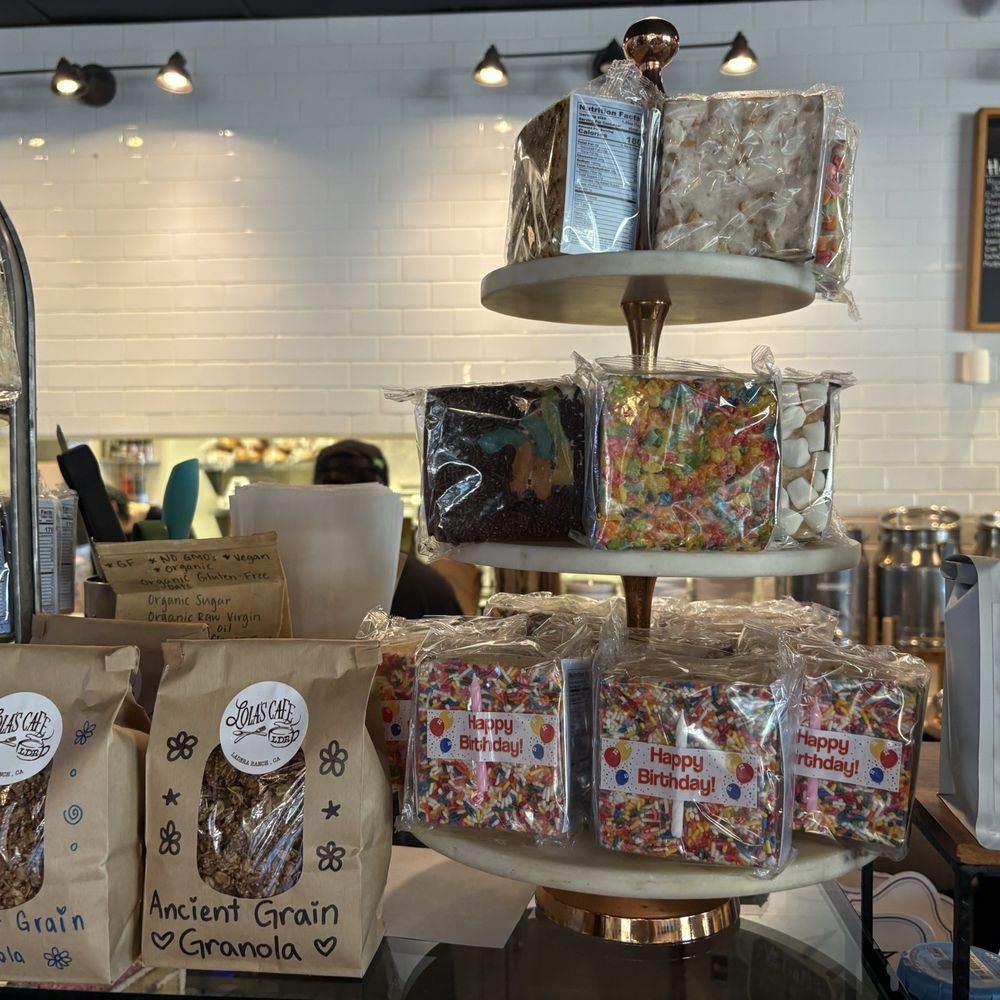 Lola's Cafe - Treats by the front counter - Coffee & Tea Near Me - Ladera Ranch, California Lola's Cafe - Treats by the front counter - Coffee & Tea Near Me - Ladera Ranch, California