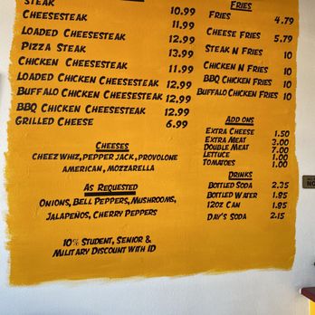 Steak N Fries - Menu - American Near Me - San Diego, California