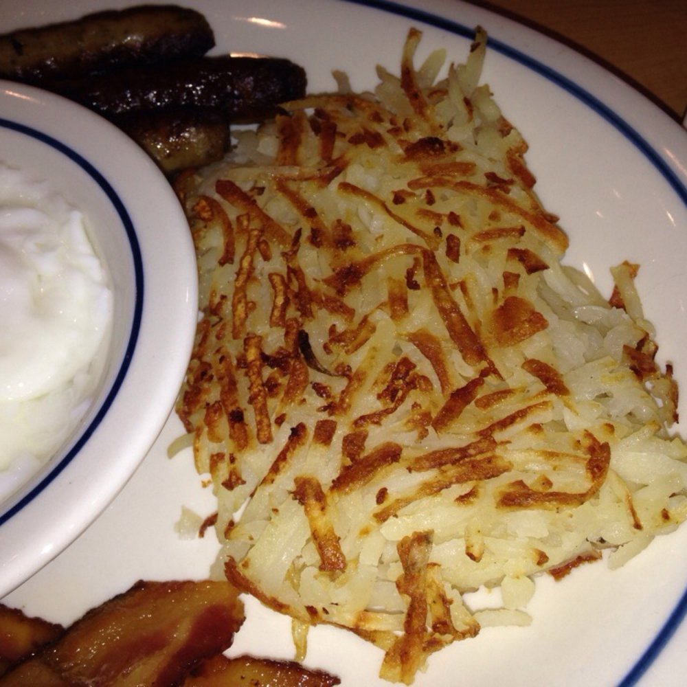 IHOP - The hash browns, and bacon are totally gross at I Hop, add some flavor, use oil on the grill. It's not a health food joint! - Breakfast & Brunch Near Me - Mohegan Lake, New York