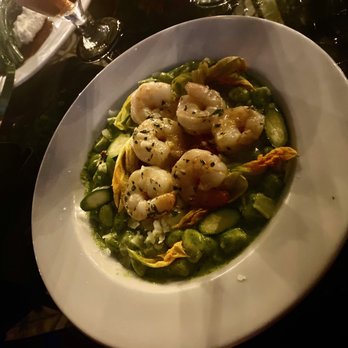 Perch - Gnocchi Pesto ($23) with added shrimp (+$8); Delicious but would order it without the shrimp next time. - Lounges Near Me - Los Angeles, California Perch - Gnocchi Pesto ($23) with added shrimp (+$8); Delicious but would order it without the shrimp next time. - Lounges Near Me - Los Angeles, California