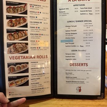 Pisces Sushi - Menu - Sushi Bars Near Me - Reno, Nevada