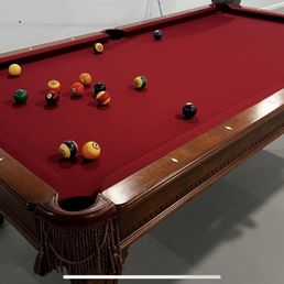 Pool Table installed by "A" team. Pool Table installed by "A" team.