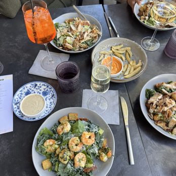Timpano Hyde Park - Tuscan Kale Caesar with chicken & shrimp Aperol spritz - Italian Near Me - Tampa, Florida Timpano Hyde Park - Tuscan Kale Caesar with chicken & shrimp Aperol spritz - Italian Near Me - Tampa, Florida
