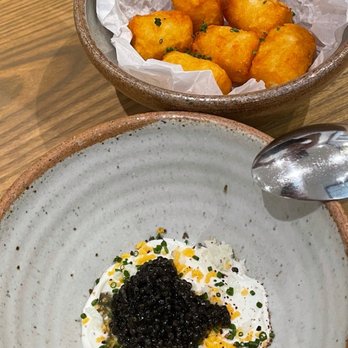 Ernest - Caviar with Tater Tots - New American Near Me - San Francisco, California Ernest - Caviar with Tater Tots - New American Near Me - San Francisco, California