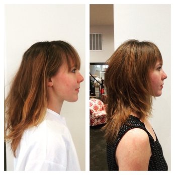 ÆON, A Hair Studio - Shag haircut...before & after - Hair Salons Near Me - New Orleans, Louisiana ÆON, A Hair Studio - Shag haircut...before & after - Hair Salons Near Me - New Orleans, Louisiana