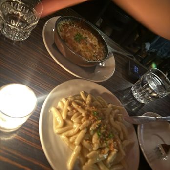 Less Than Greater Than - Potatoes au gratin and cacio e pepe - Cocktail Bars Near Me - Hudson, Massachusetts