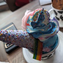 The Yard Milkshake Bar - Unicorn ice cream
