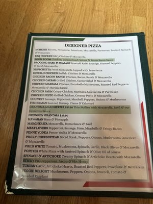 Menu photo 2 The Pizza Pub Restaurant Ironia, NJ