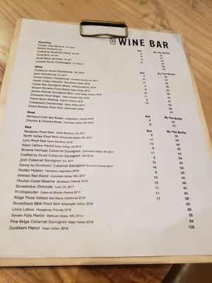 Menu photo 2 West Cocktail & Wine Bar Albuquerque, NM Menu photo 2 West Cocktail & Wine Bar Albuquerque, NM