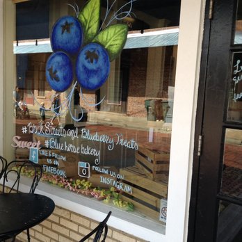Blue Horse Bakery - Front entrance. Blueberry festival artwork! - Bakeries Near Me - Nacogdoches, Texas Blue Horse Bakery - Front entrance. Blueberry festival artwork! - Bakeries Near Me - Nacogdoches, Texas