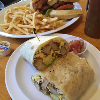 Monkey Business Cafe - Breakfast burrito & chicken waffle. - Sandwiches Near Me - Fullerton, California Monkey Business Cafe - Breakfast burrito & chicken waffle. - Sandwiches Near Me - Fullerton, California