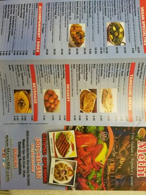Methi Indian & Nepalese Cuisine by null