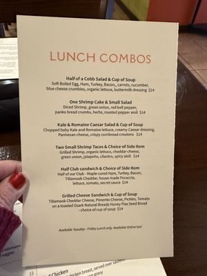 Menu photo 2 Mockingbird Kitchen Fayetteville, AR