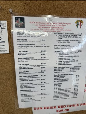 B & E Burritos by null