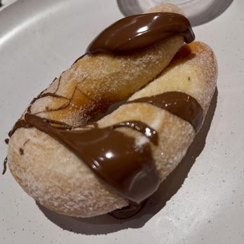 Papille Gustative - Zepoles fried dough with nutella - Coffee & Tea Near Me - Santa Monica, California