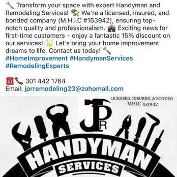 JPR Remodeling & Construction - Call us today 15% discount & more - General Contractors Near Me JPR Remodeling & Construction - Call us today 15% discount & more - General Contractors Near Me