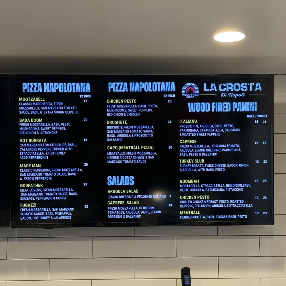 La Crosta Di Napoli - Menu - Pizza Near Me - Whittier, California La Crosta Di Napoli - Menu - Pizza Near Me - Whittier, California