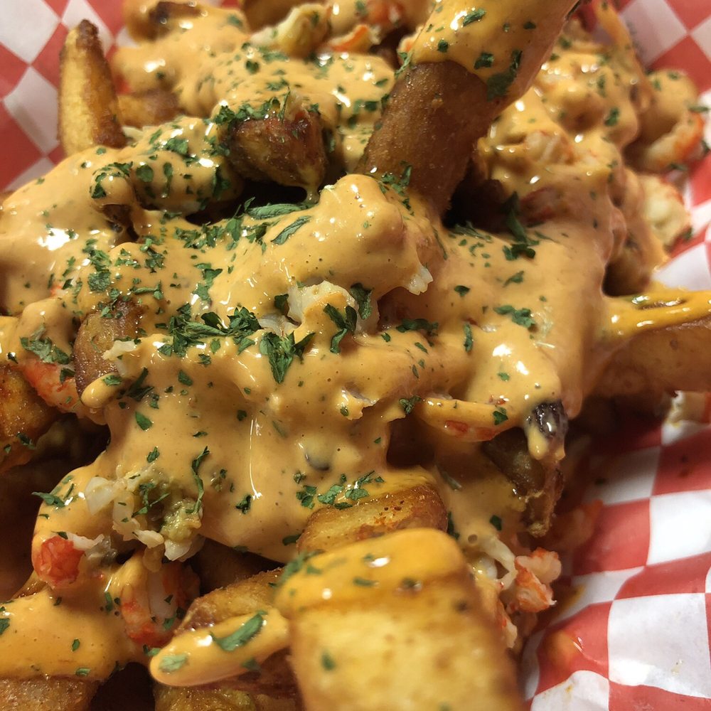 The Crawfish Guy - Chipotle crawfish fries (super good!) - Cajun/Creole Near Me - Fresno, California