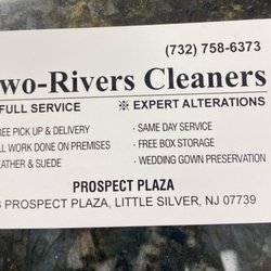 Two-Rivers Cleaners - Business moved a few years ago.  They are now located in Prospect Plaza