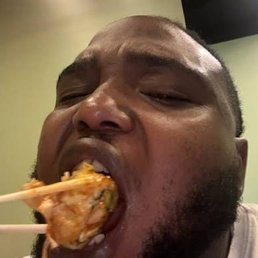 Me eating shit sushi