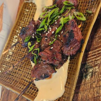Palette 22 - Sesame Steak Skewers - Bars Near Me - Arlington, Virginia Palette 22 - Sesame Steak Skewers - Bars Near Me - Arlington, Virginia