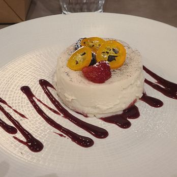 Black Sheep Brasserie - Vanilla Panna Cotta, $13 - New American Near Me - San Jose, California