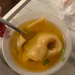 New Moon - Small wonton soup with five large wontons