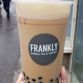 Frankly Bubble - Milk Black Tea with Bubbles - Cafes Near Me - Milan, Michigan