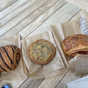 Backhaus - Chocolate Raspberry Croissant, Chocolate Chip Cookie, Ham and Cheese Croissant - Bakeries Near Me - San Mateo, California