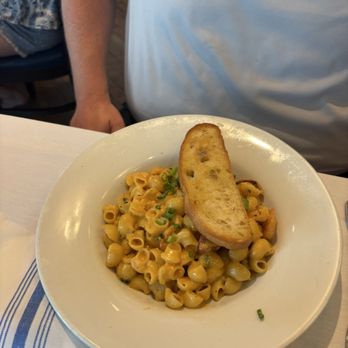 The Boathouse - SHRIMP & ANDOUILLE MAC N- CHEESE - Seafood Near Me - Orlando, Florida The Boathouse - SHRIMP & ANDOUILLE MAC N- CHEESE - Seafood Near Me - Orlando, Florida