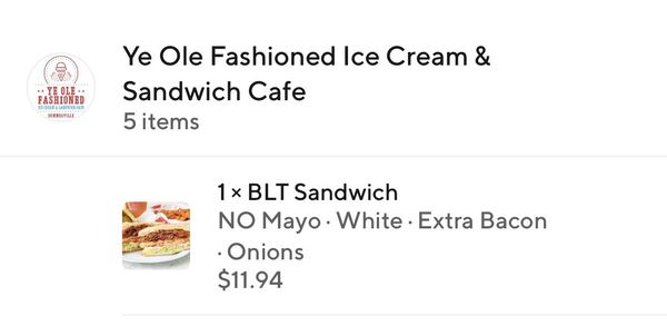 Ye Ole Fashioned Ice Cream and Sandwich Cafe by null
